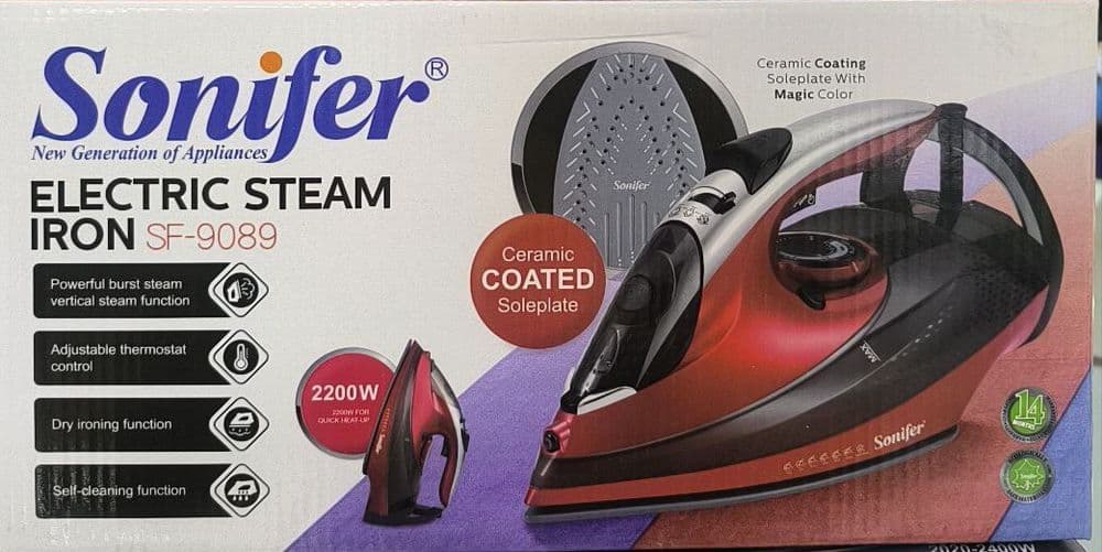 Супер абсолютно новый утюг Sonifer 9089, dazmol — 1