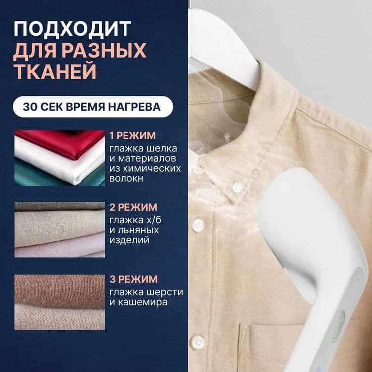 Отпариватель вертикальный Xiaomi Mijia Supercharged Garment Steamer — 6