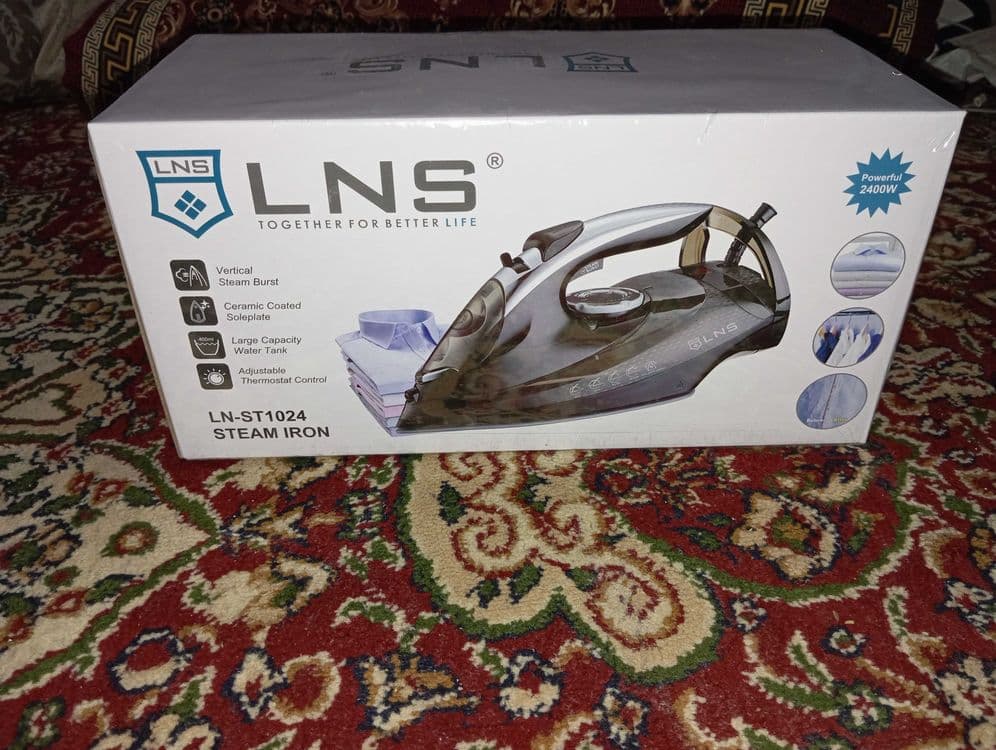 2400W bug‘li dazmol – LNS LN-ST1024 | Keramika ostlik | Yangi — 1