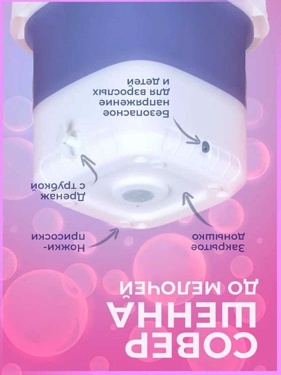 Стиральная машина мини складная 12 л, высокая емкость — 5