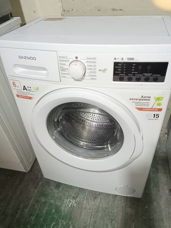 Daewoo 6кг стиральная машина автомат рабочая продается. — 2