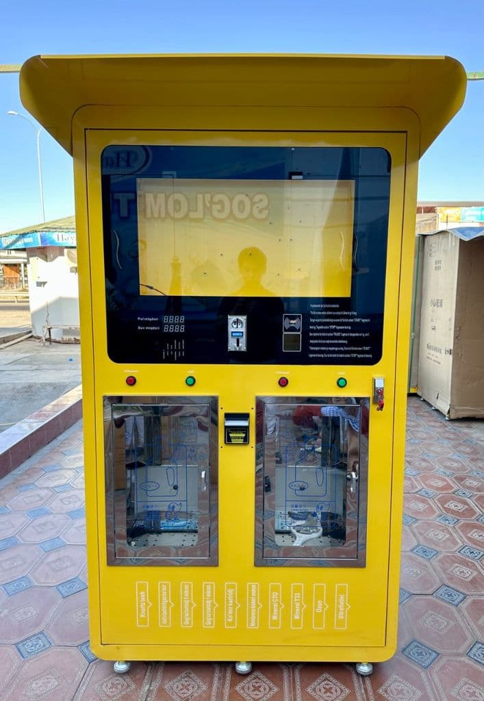 VENDING аппарат тоза сув сотиш машинаси.