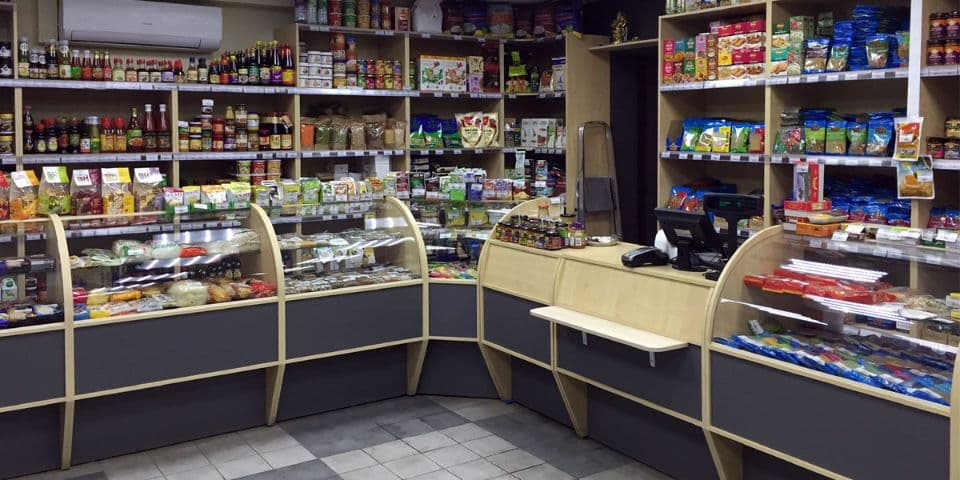 Стеллаж прилавки для магазина — 1