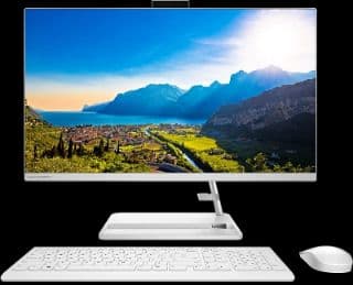 Моноблок 24 H61 Intel Core i3 / Ddr3 8gb / Ssd 256gb / WHITE 23,8 FHD IPS 60Hz Webcamera WIFI FIX STAND NEW