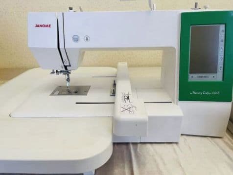 Тўқув машинаси Janome Memory Craft — 1