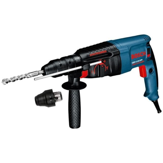Перфоратор Bosch GBH 2-28 (880Вт, 3,2Дж): максимальная производительность в бетоне — 1