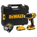 Дрель ударная Dewalt DCD709D2T-QW, желтый