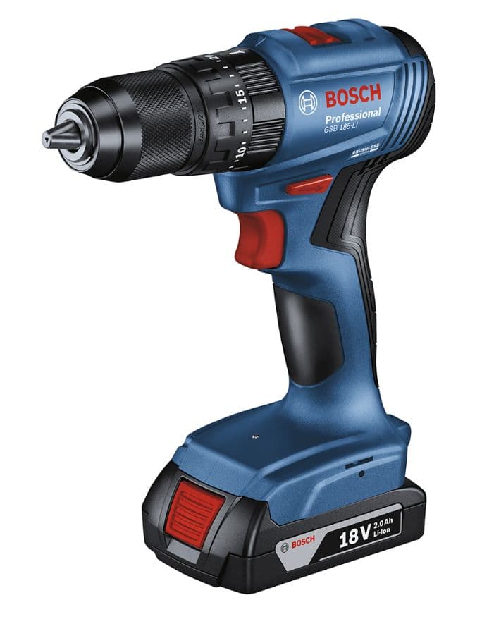 Аккумуляторная ударная дрель-шуруповёрт BOSCH GSB 185-LI, 06019K3100 — 1