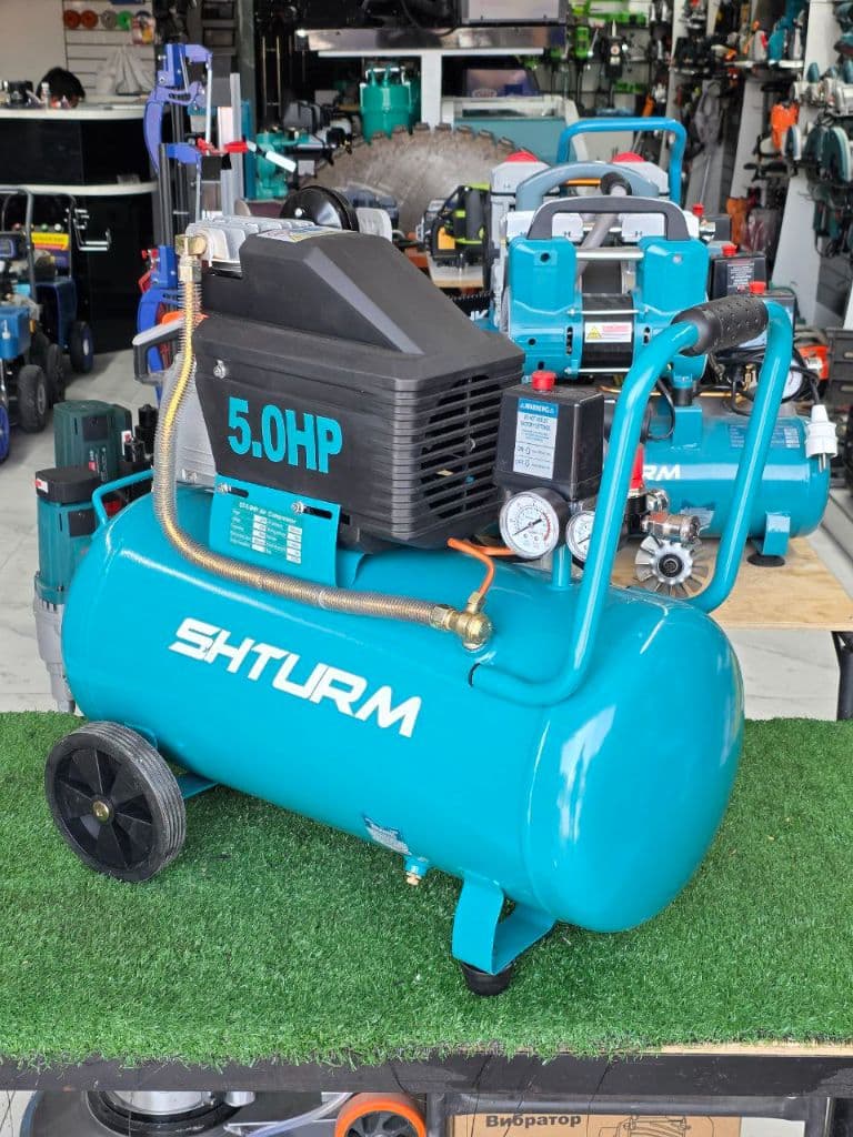 Компрессор воздушный 50L // SHTURM — 1