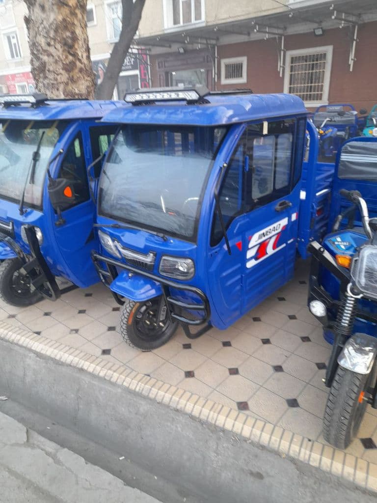 UCH G'ILDIRAKILI YUK MOTOROLLERI — 1