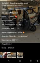 Motoroller 2m 2000 kg markasi "Kavalo"