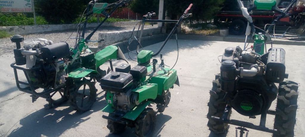 Мотокультиватор дизельный, модель: MQ186XEC в комплекте / Diesel Power Tiller — 1
