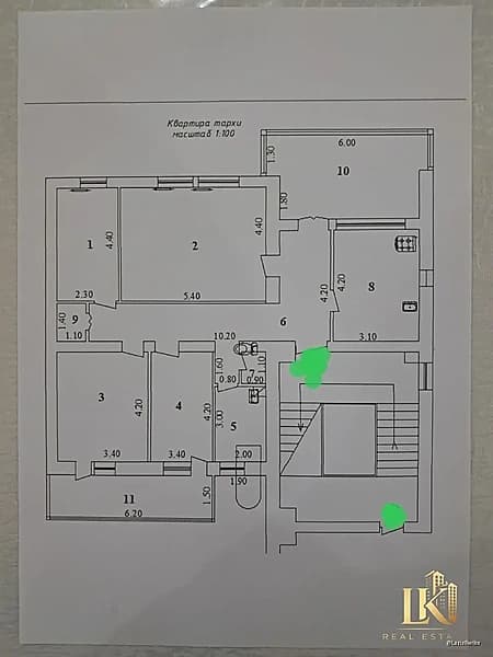 #9800 Продаётся: Яшнабадский район Ул. Садыка Азимова Ор-р: кафе "STUDIO" — 1