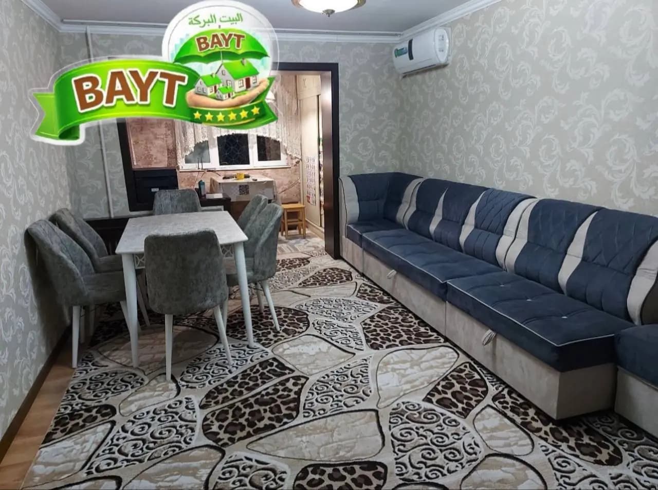 | 70м² 2х6 3хонали Балкон Актепа круг Ул. ГУЛХАНЫЙ РАЗДЕЛКА — 1