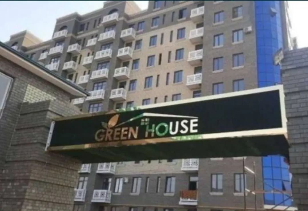 НОВОСТРОЙКА Green House 2/1/9 ЕВРОРЕМОНТ Сергели-3А Метро 3-Бекат, Продаётся- — 1