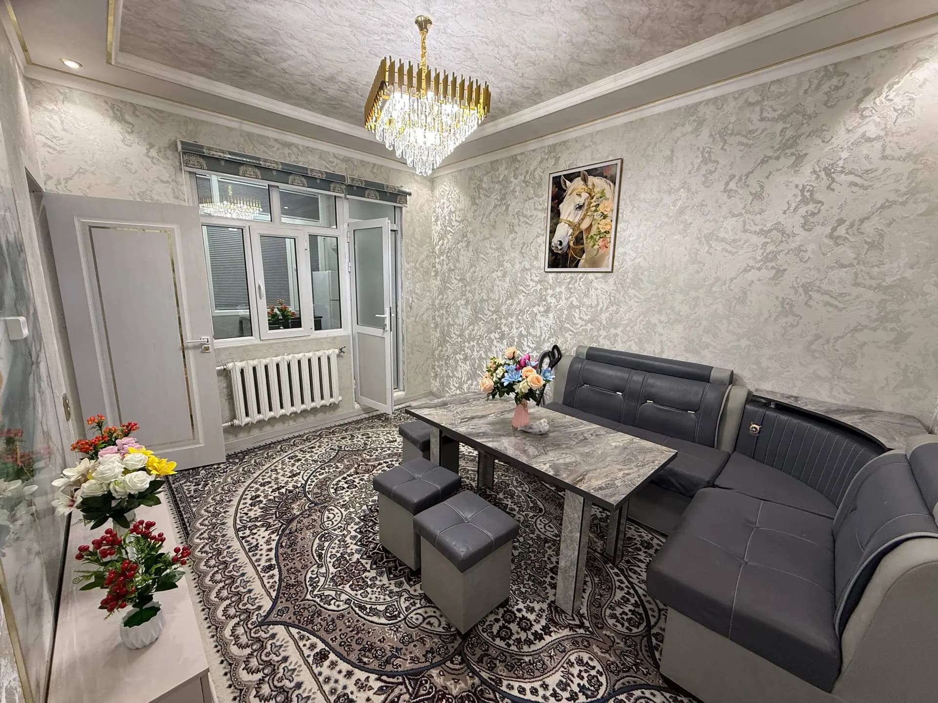 Чиланзар 8 квартал💫2в3/4/4🏡Райхон кафе‼️Евро🔥Полностью укомплектована ✅ — 1