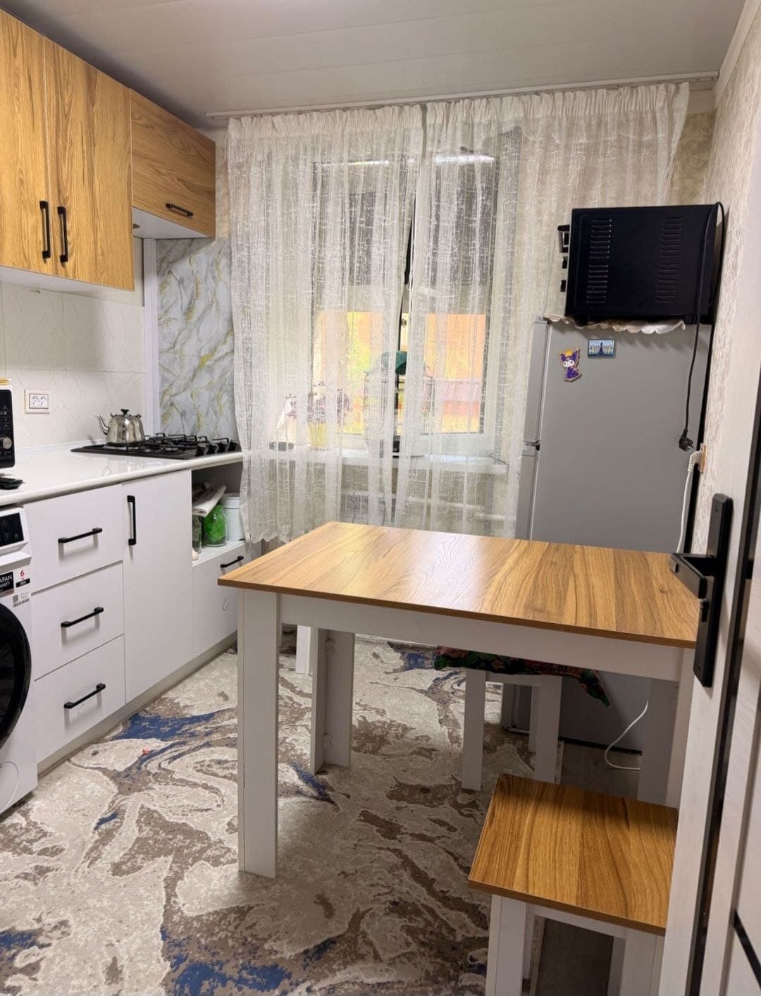 🏤Чил1.1\1\4/28m²Ориентир: Халк банкиРемонт: Евроремонт — 5
