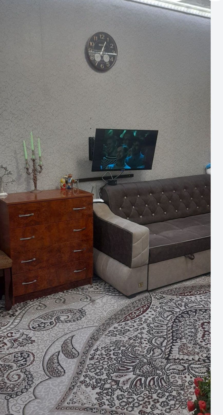 🏤Чил161в2\5\5/34m²Ориентир:Ал Хоразмий КругМетро Чиланзар 5 минутРемонт: Средний — 4