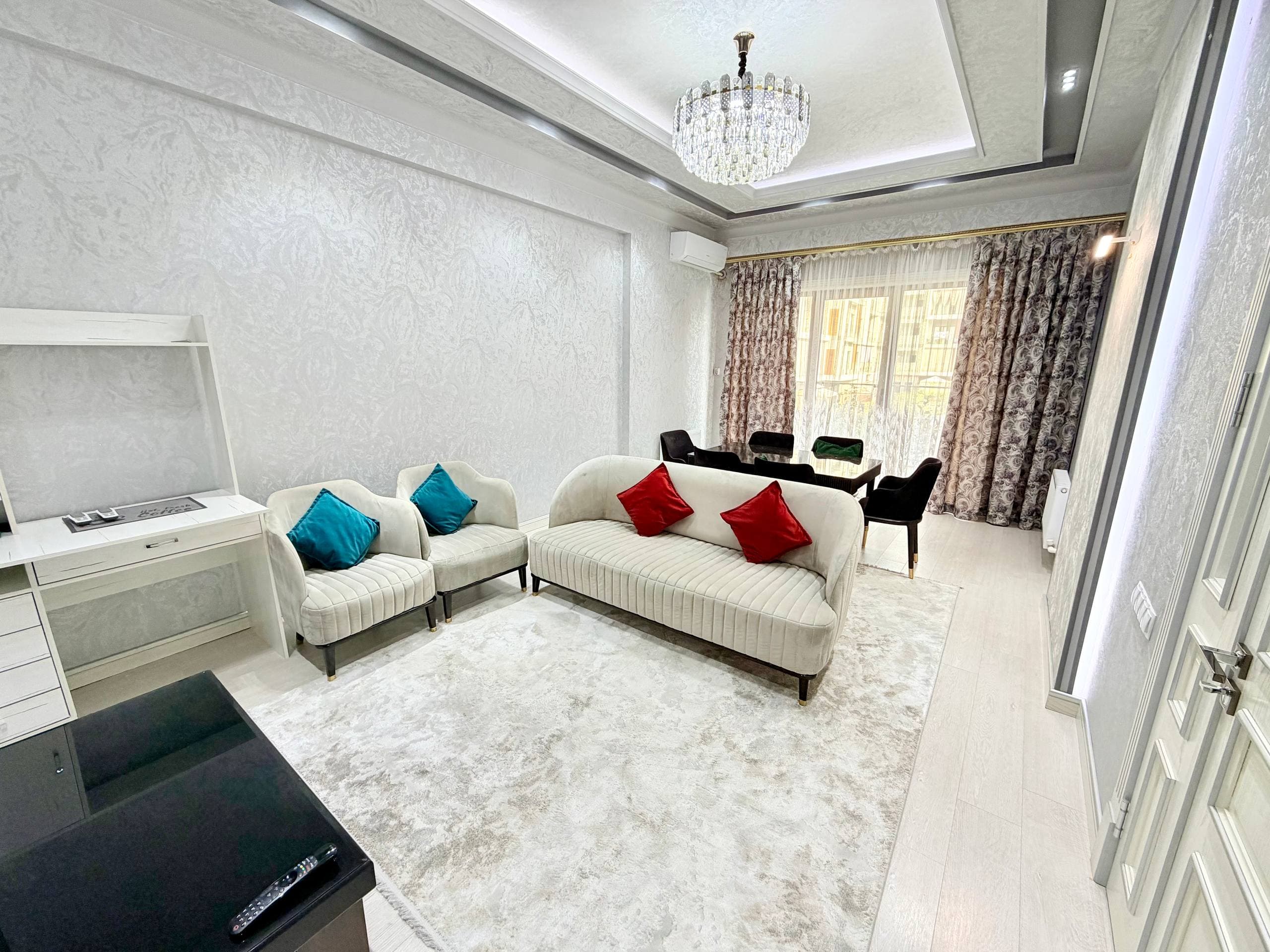 🤩 Посуточная аренда стильной 3-комнатной квартиры в ЖК Gardens 📍 Ташкент сити, Шайхантахурский район — 3