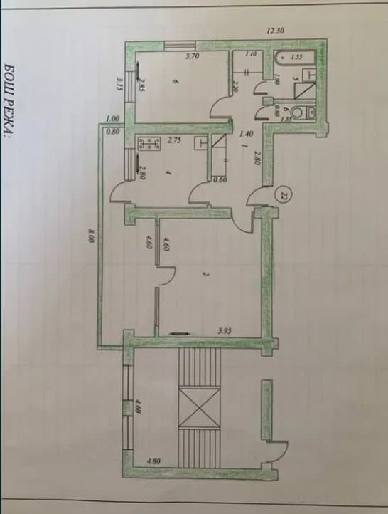 Chilonzor 19 kvartlda kvartira sotiladi — 5