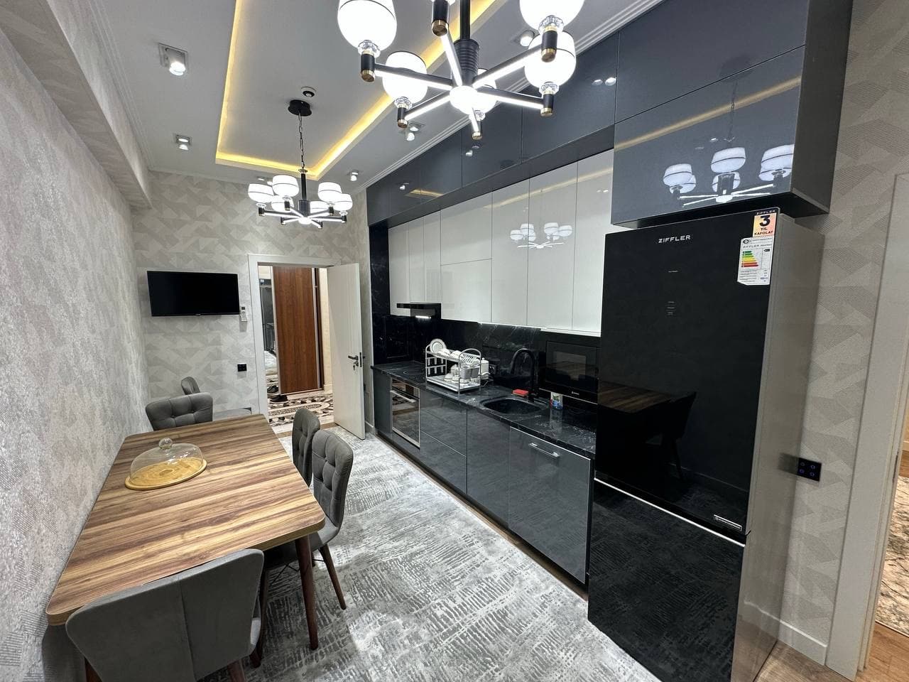 Akay City Продается 3 комнатная квартира ремонт ул.К.Ниязова — 3