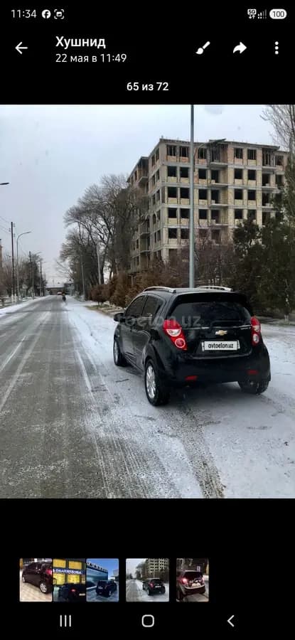 Chevrolet Spark, 4 евро позиция 2022 — 2