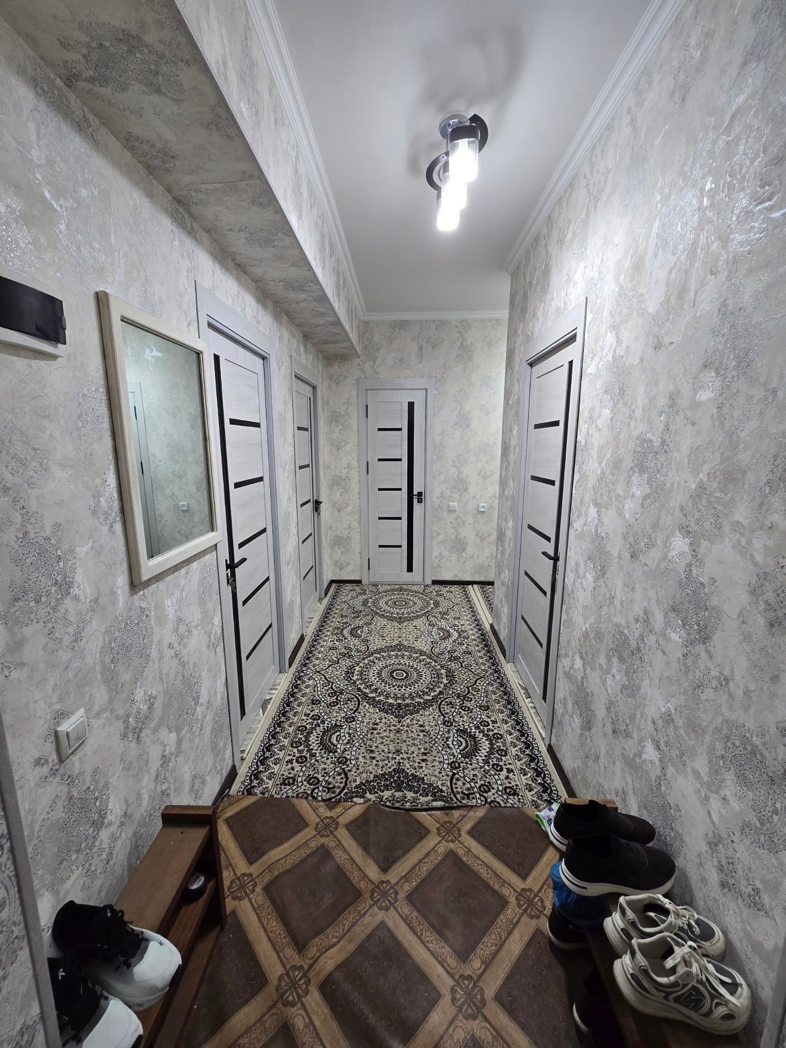Сергели 5А 3/7/7 Новостройка 56m2 — 2