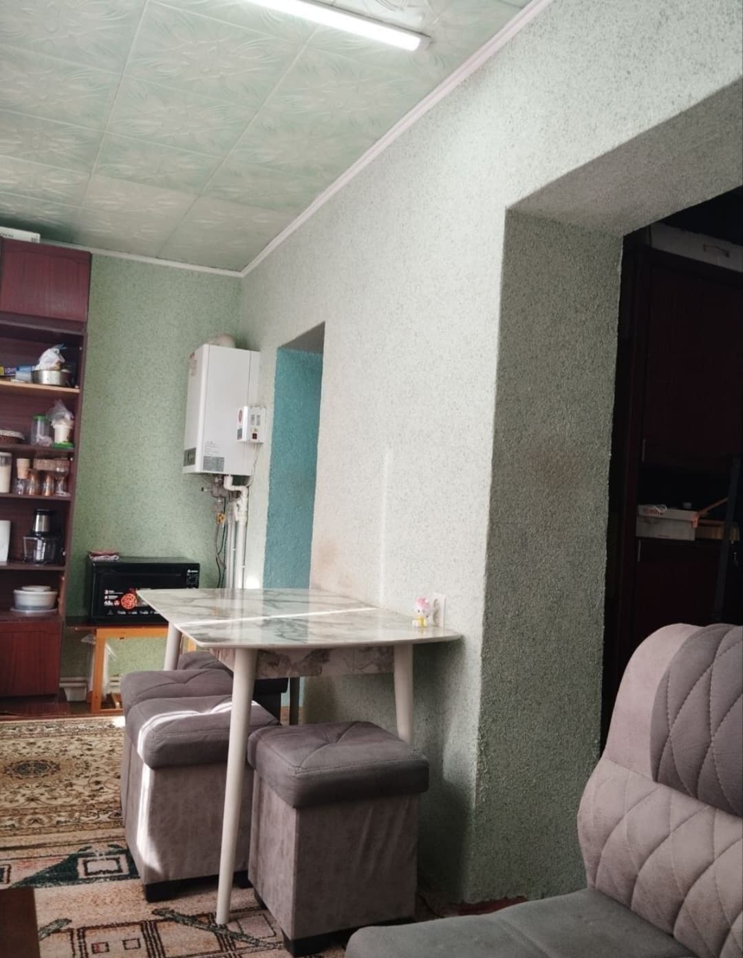 Срочная цена 43000. Продаю 3/4/5, болкон 2х6, 68м2. Чирчик, ор-р Лесосклад ! Ипотека есть! — 5