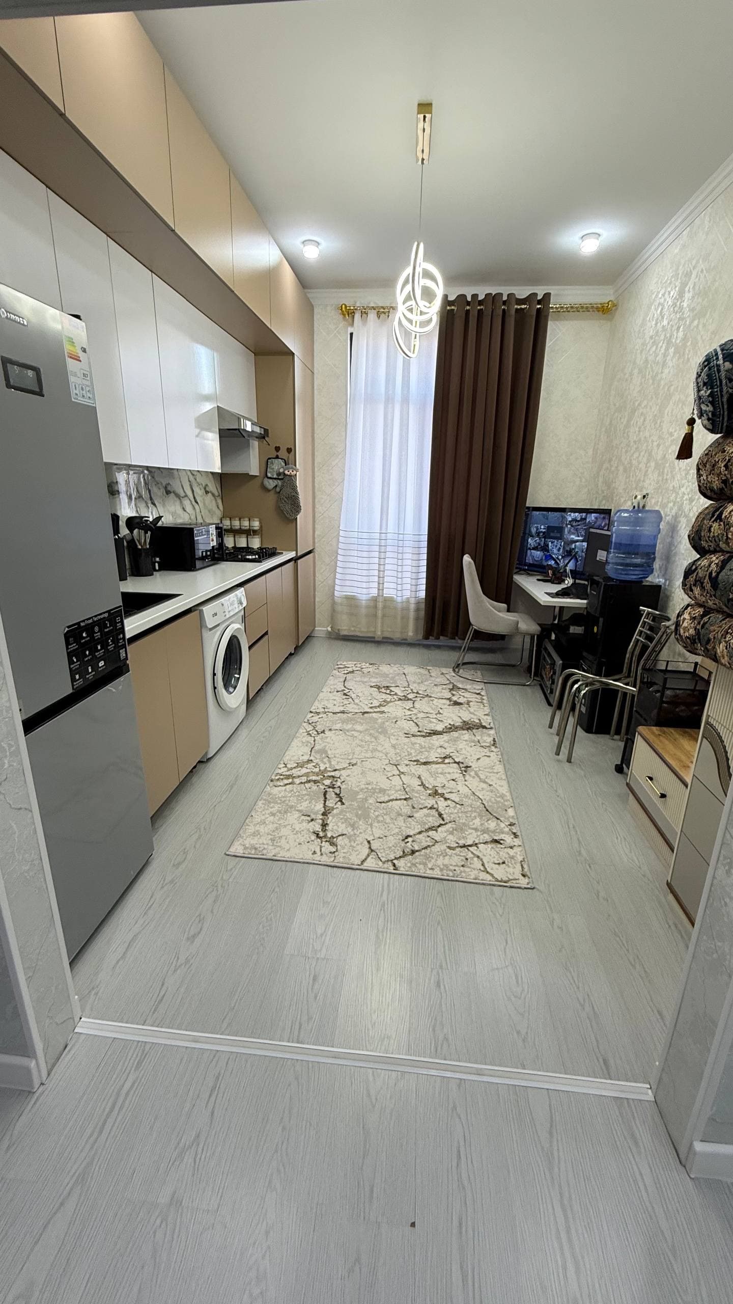 2 хона 60м² 5-қават 8 қаватли лифтли дом Ор:р Бухара Сити📍 — 3