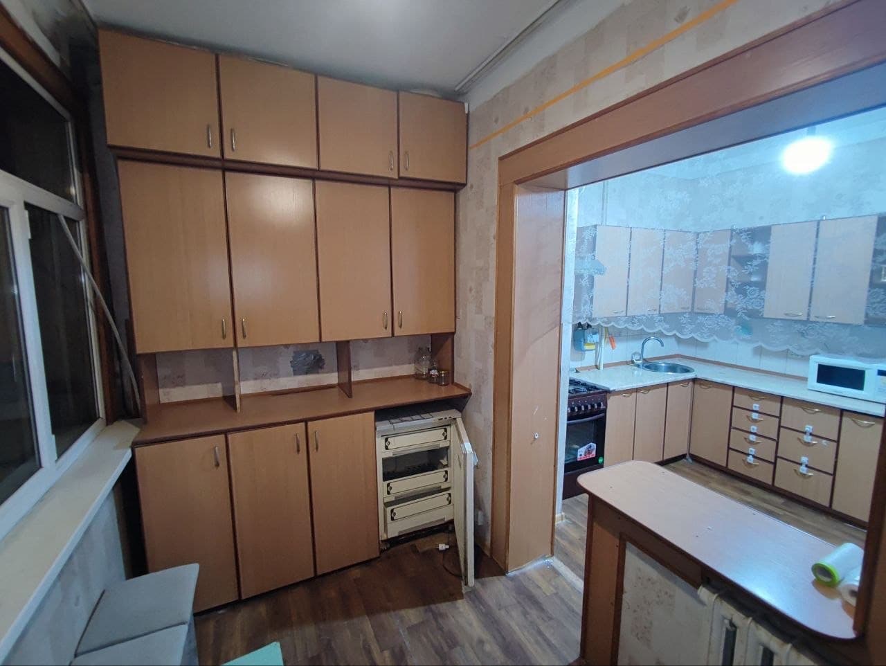 Массив Кушбеги 2/4/5 балкон 2/3 и 2/3 можно под ипотеку 60м2 — 4