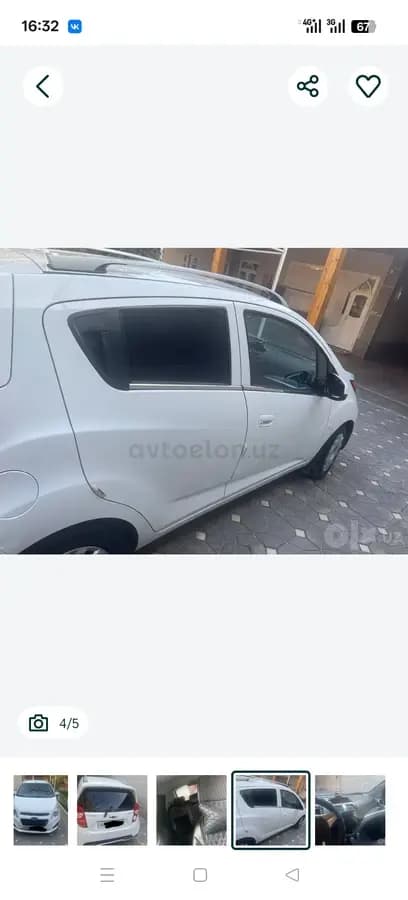 Chevrolet Spark, 3 евро позиция 2017 — 2