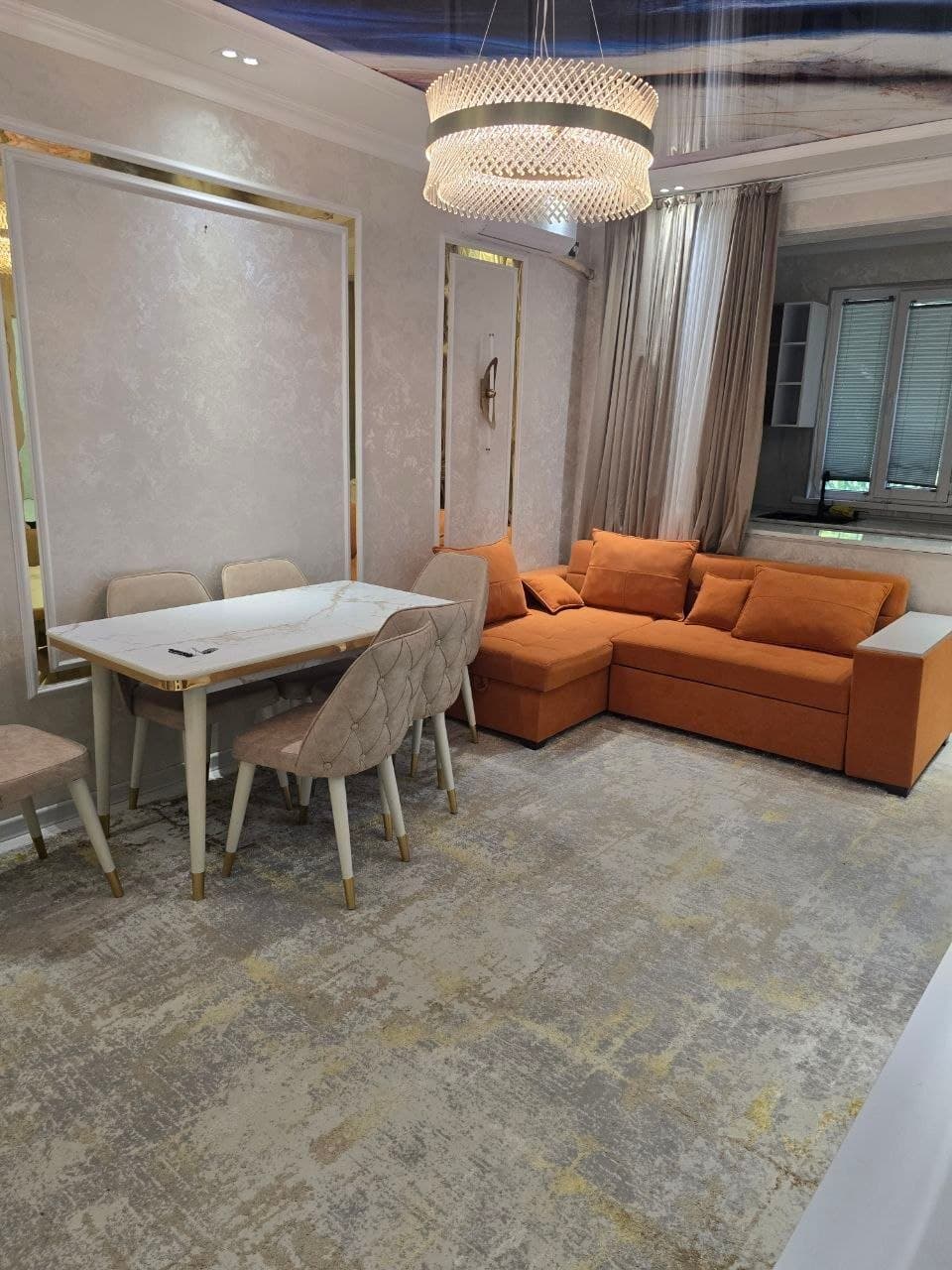 ®🏡 #ЧИЛ12 🔥 ФАРХАДСКИЙ ЯҚИНИДА 1 ХОНАДАН 2 ХОНАГА АЙЛАНТИРИЛГАН КВАРТИРА! — 1