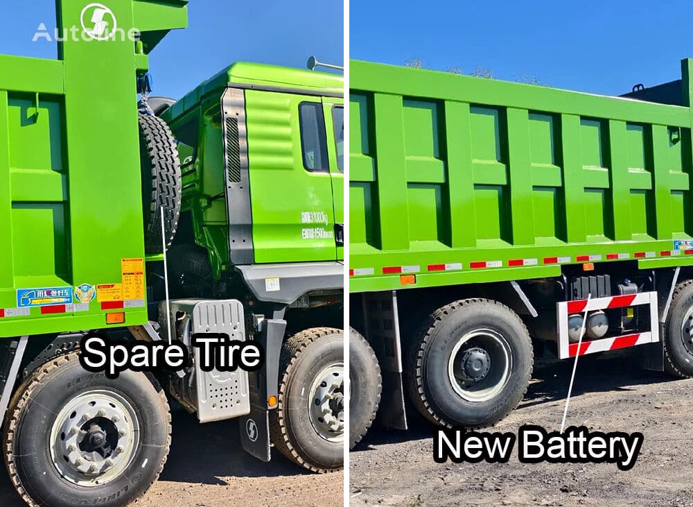 Самосвал Shacman M3000 Dump Truck 12 Wheeler in China — 3