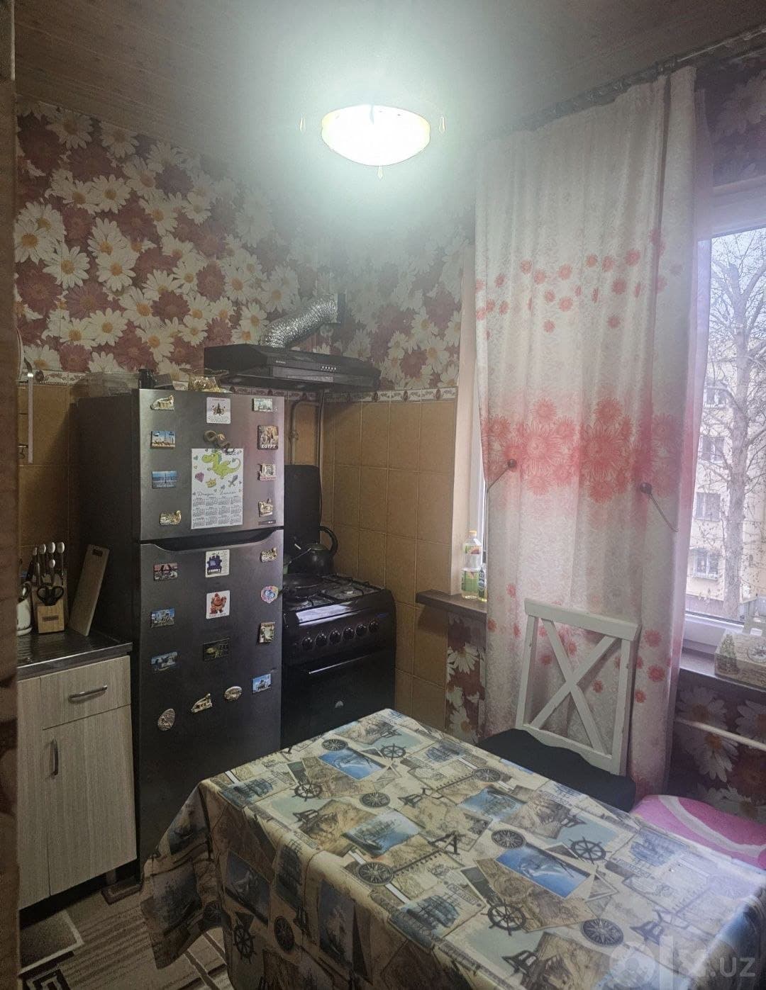 🇺🇿 КВАРТИРА СОТИЛАДИ 📍 Чилонзор-24 🚩 Ориентир: Кафе Москва 🏢 Улучшенка 🏢 1 хона — 3-қават / 4 қават — 3