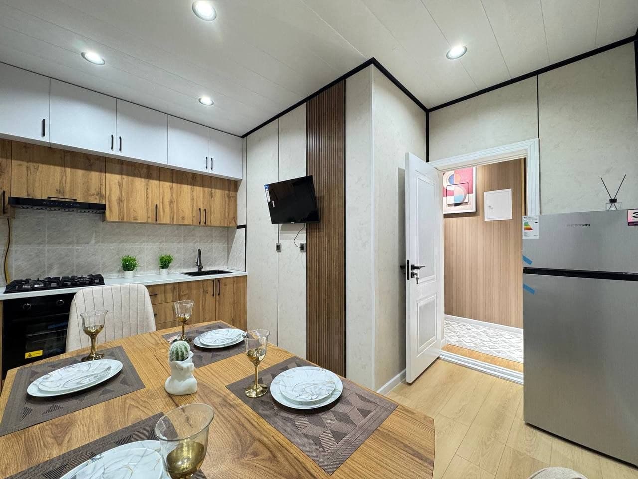 ®🏡 **#Чил1 | ВЫСОКОПОТОЛОЧКА 🔥**✨ **2 xona | 54 м² | 1-qavat / 4 qavat** — 6