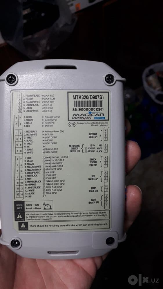ORIGINAL DOMINAT vietnam Magicar 907 oq blok seri blok qisqasi zoori — 2