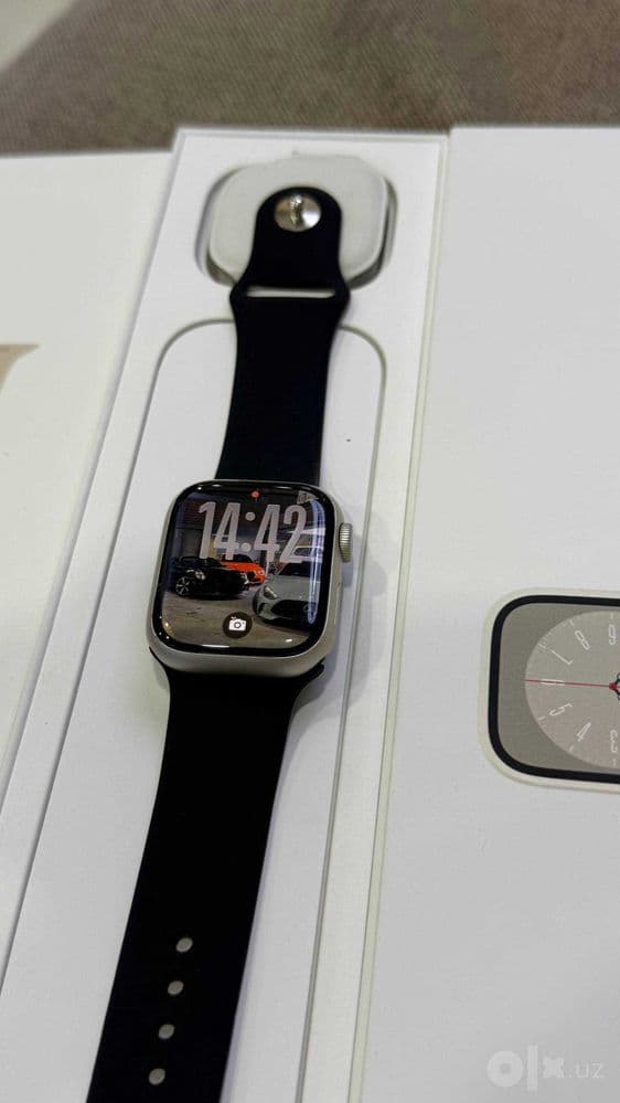 Apple Watch Series 8 41 мм, полный комплект + 2 ремешка — 2