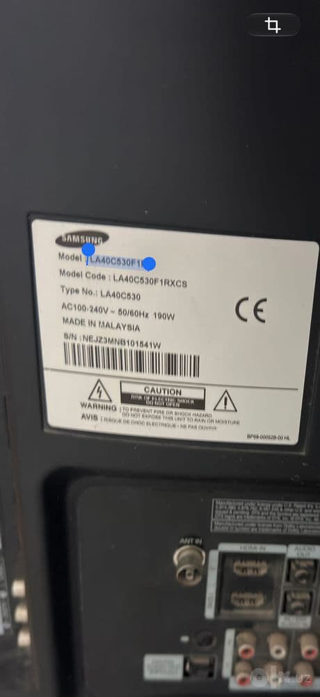 Телевизор Samsung LA40C530F1R Б/У (40 дюймов / 102 см), Full HD — 2