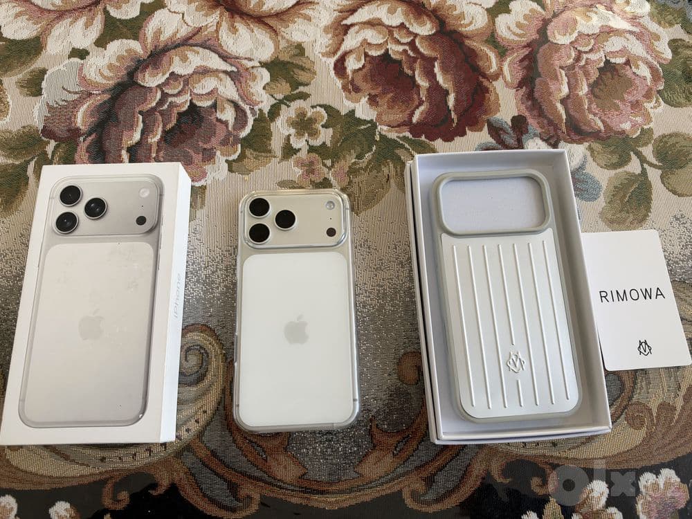 Iphone 17 pro max silver 256 — 2