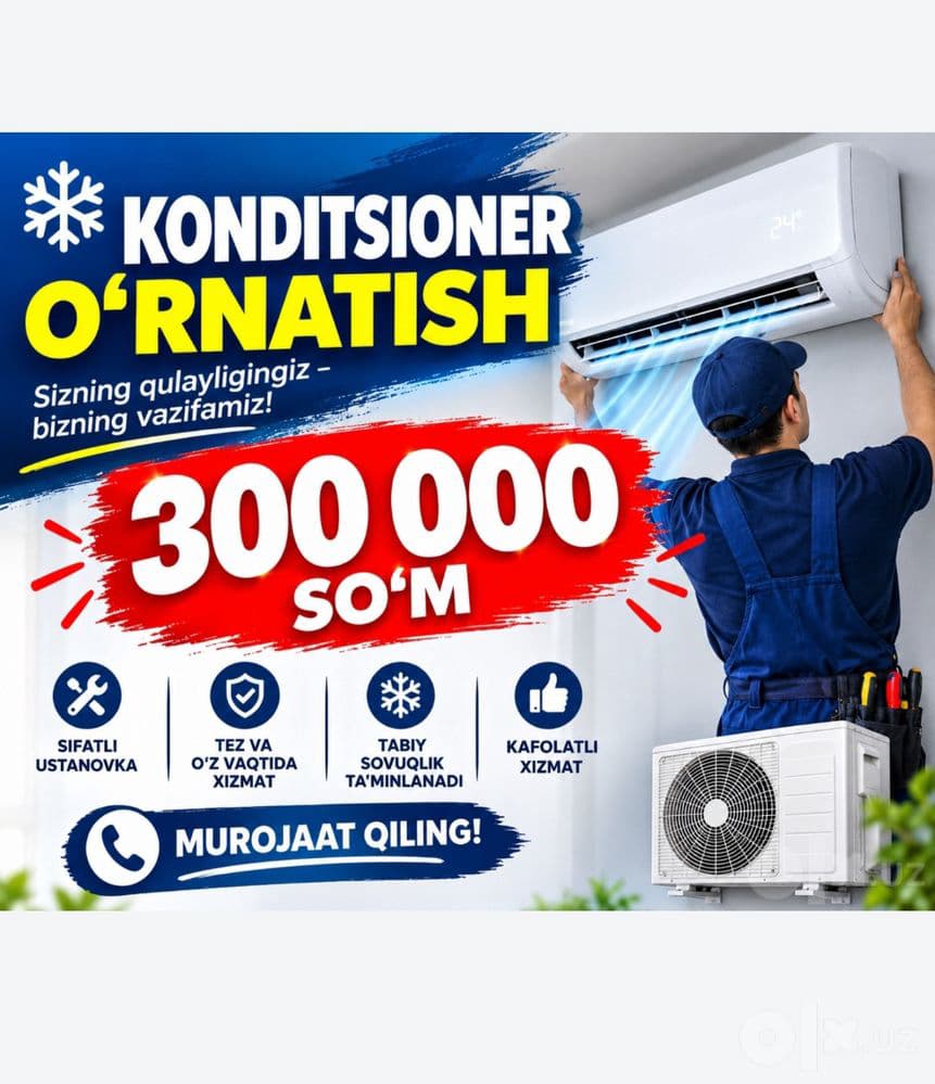 Konditsioner ustanovka trubka tashlash — 2