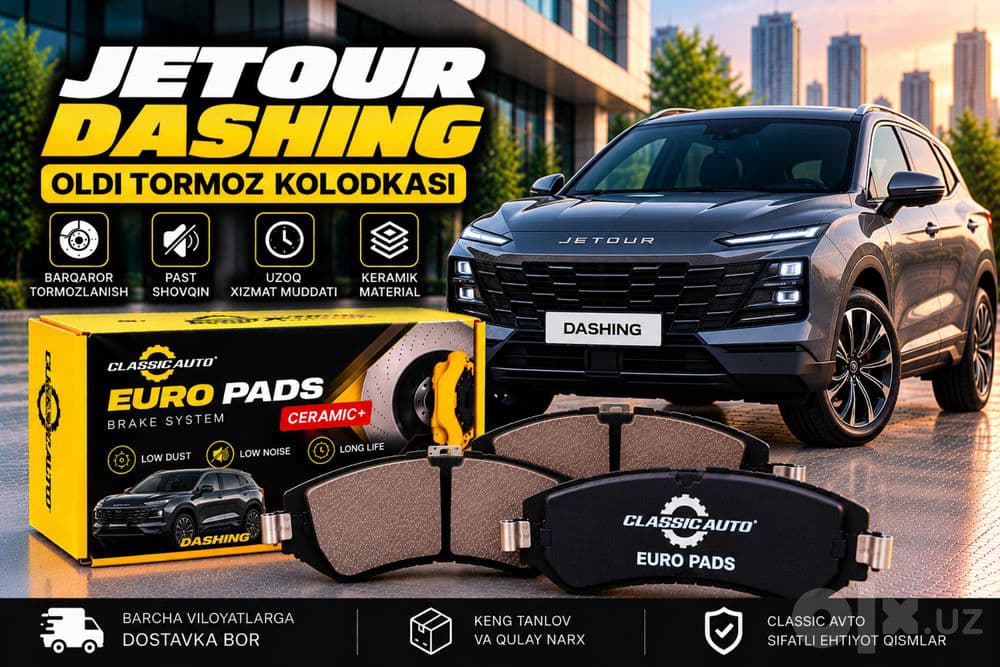 Jetour Dashing oldingi tormoz kolodkasi EURO PADS — 1