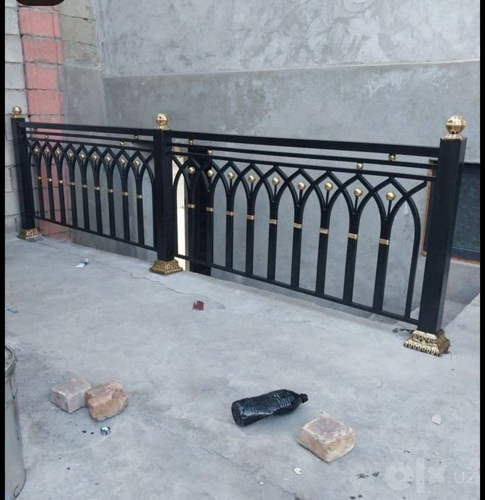 Ograjdenya zabor perila Reshotka zakaz — 2