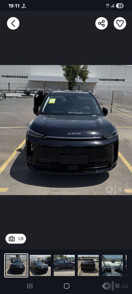 Gac aion i 60 530 km qoraga qora salon — 1