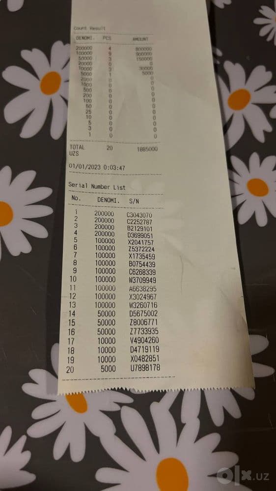 Pul Sanidi 12 Davlat soxta pul aniqlidi Yengide turbti — 3