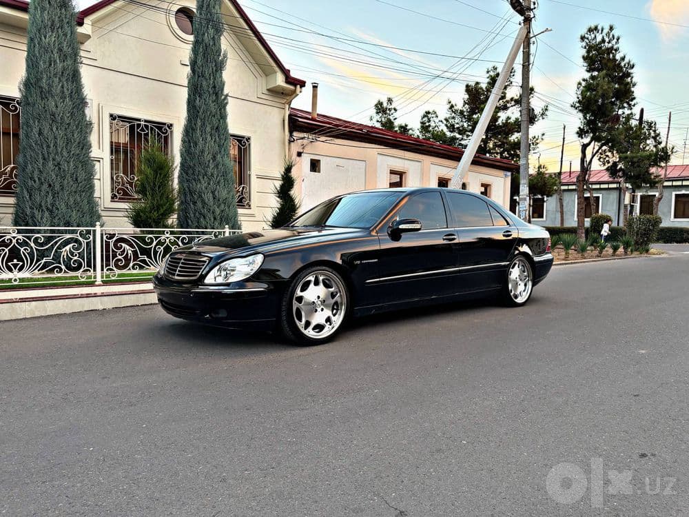 Mersedes S Class W220 LONG Состаяние Идеално Небитая — 2