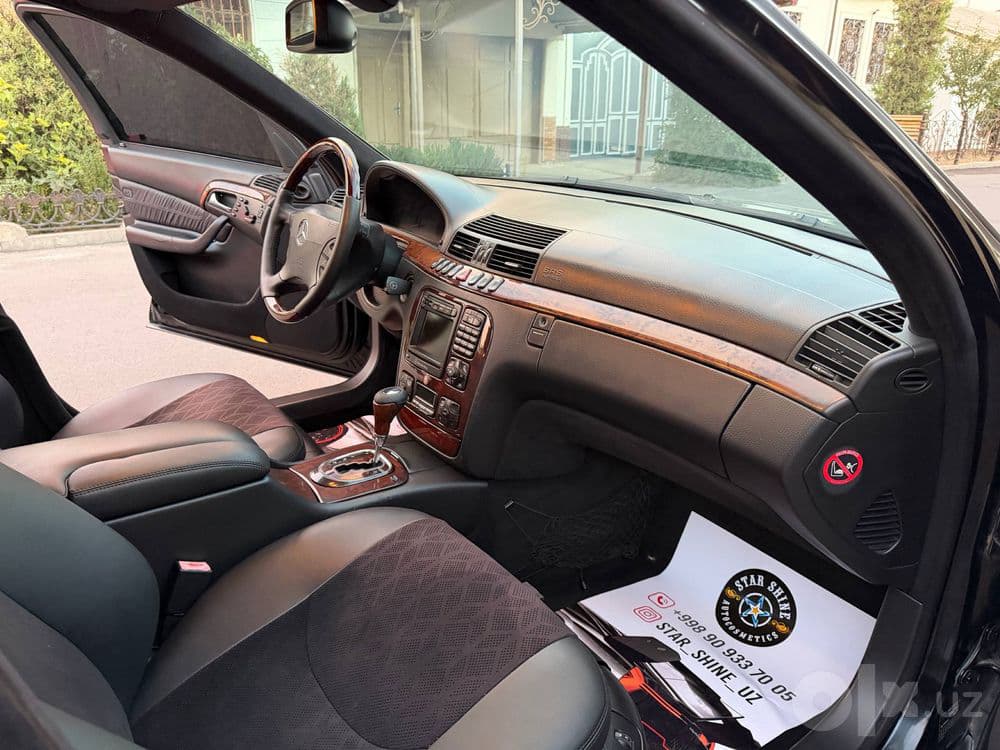 Mersedes S Class W220 LONG Состаяние Идеално Небитая — 8