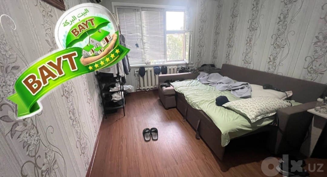 ~ 1 хона, МУКИМИ, Метро Хамза, Мебель и Техника продаётся квартира — 1