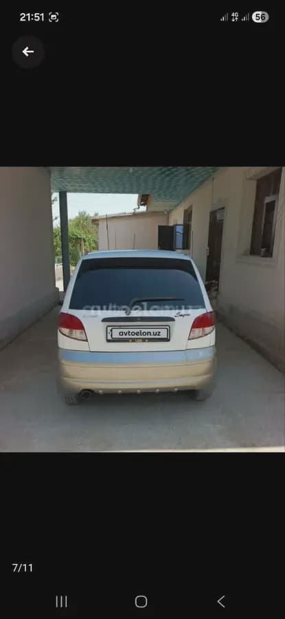 Chevrolet Matiz, 4 позиция 2006 — 5