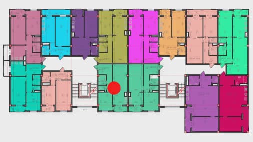 2 xonali kvartira, 53 m² — Obyekt 668 — 1