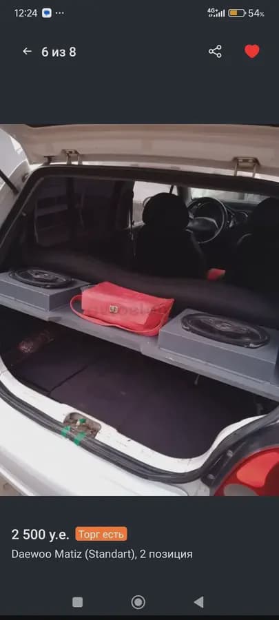 Daewoo Matiz (Standart), 3 позиция 2004 — 1